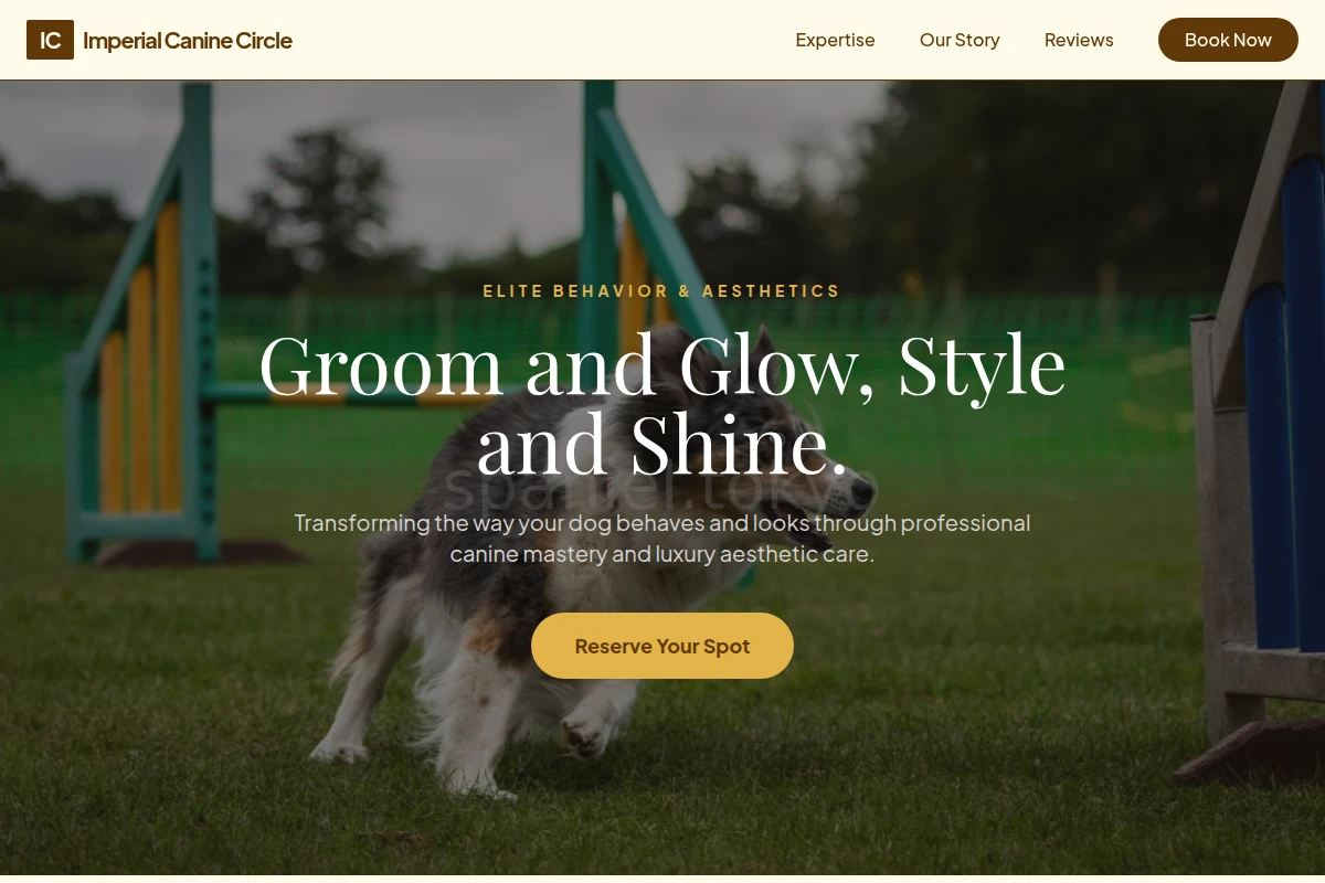 Groom Dog Training