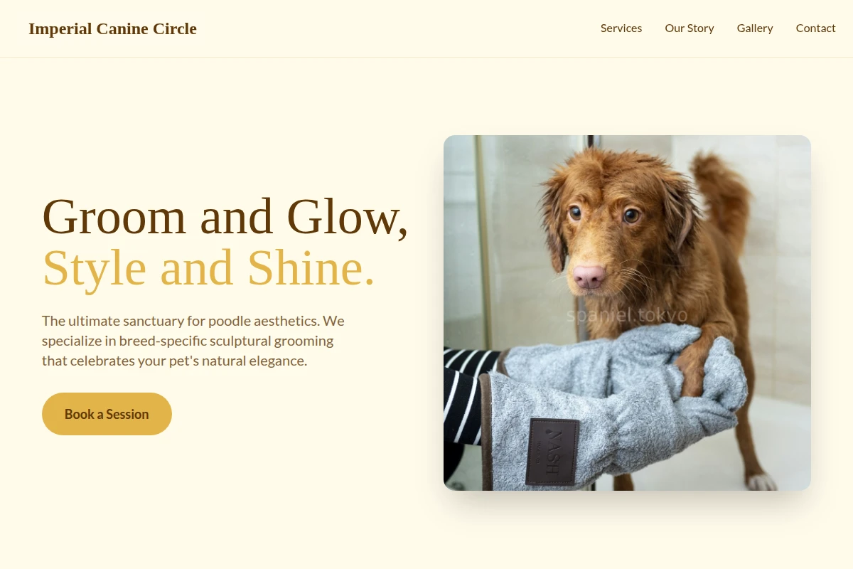 Poodle Pet Grooming